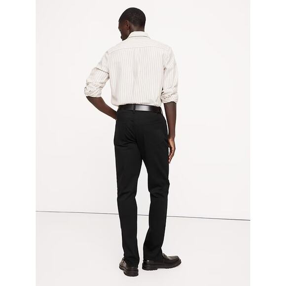 Banana Republic Men’s Traveler Jeans Slim Fit 31 x 30 BLACK EUC Slim Straight - Picture 2 of 12